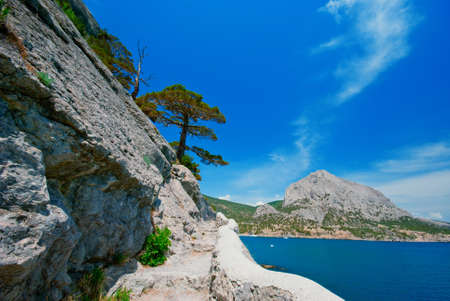 Golitsyn trail  Tourist route  Crimea  の写真素材