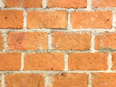 Exterior or Interior orange brick wall texture background.の写真素材