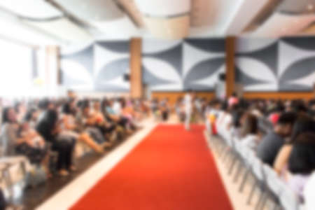 Blur image seminar room abstract background texture.の写真素材
