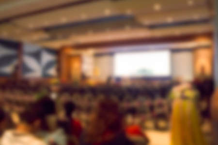 Blur image seminar room abstract background texture.の写真素材