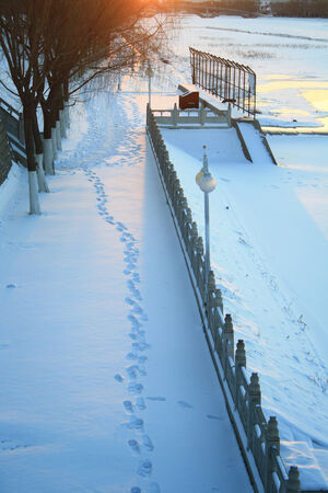 Winter Parkの写真素材