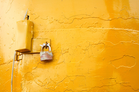 locked doorの写真素材