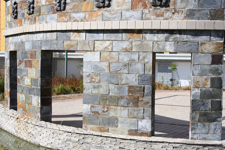 Stone wall
