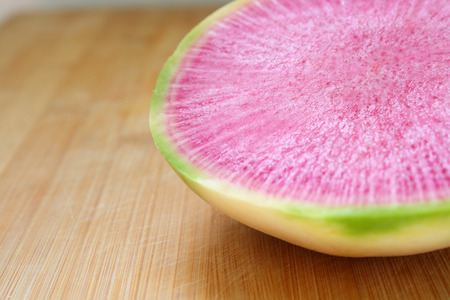 Watermelon Radishの写真素材