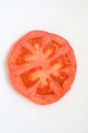 Tomato sliceの写真素材