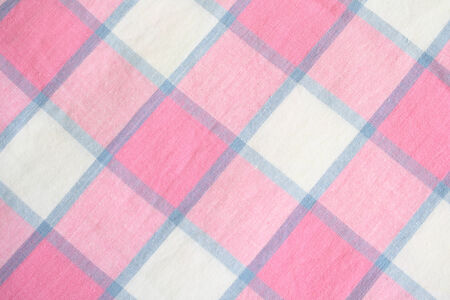 red and white gingham patternの写真素材