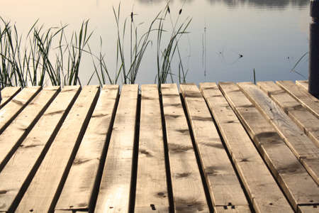Wooden pier