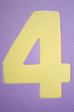 Alphabet and numbersの写真素材