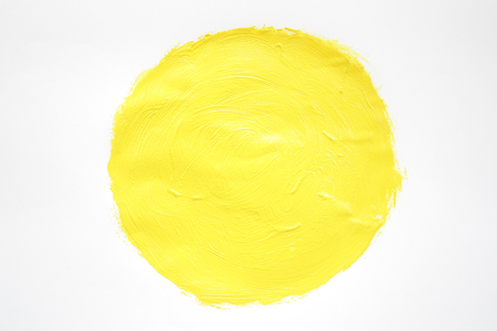 yellow paintsの写真素材