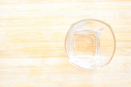 Empty glassの写真素材