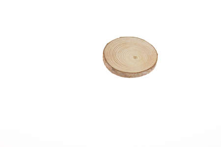 wooden cut texture backgroundの写真素材