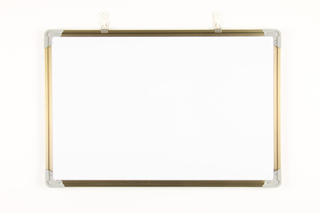 Empty whiteboardの写真素材