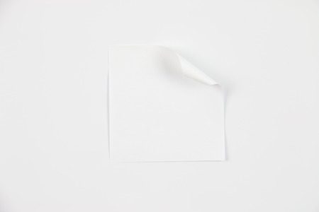 white note papersの写真素材