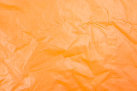 orange plastic bag textureの写真素材