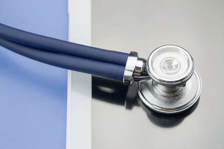 Stethoscope and tabletの写真素材