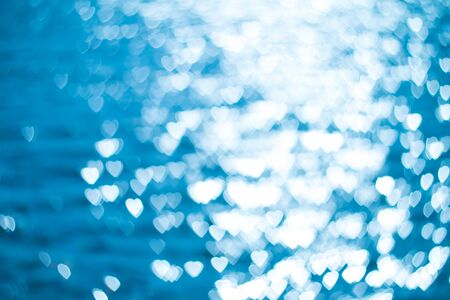 Fuzzy heart, defocused backgroundの写真素材