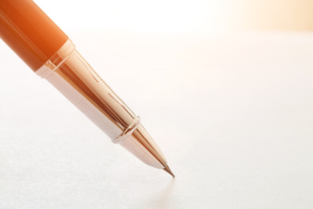 Close Up signature penの写真素材