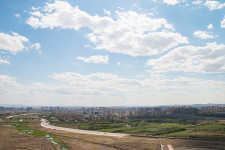 Chifeng China Panoramaの写真素材