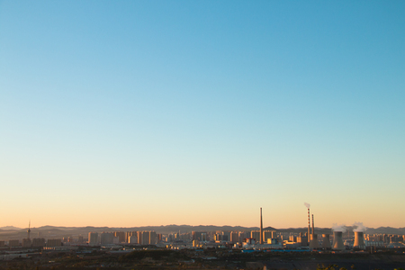 China city skylineの写真素材