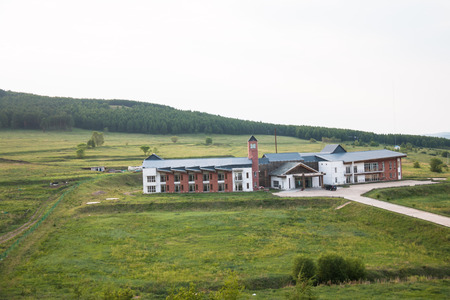 House and lawnのeditorial素材