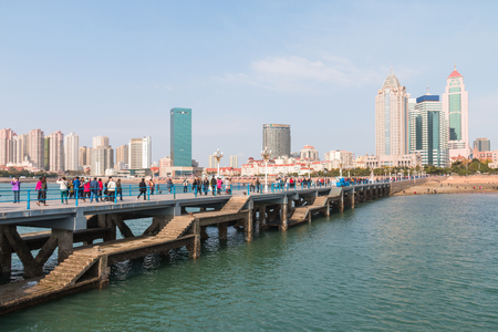 China's Qingdao landscapeのeditorial素材