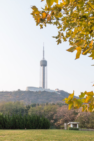 China Dalian TV Towerのeditorial素材