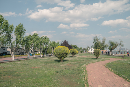 Landscape of Kunming Garden, Chinaのeditorial素材