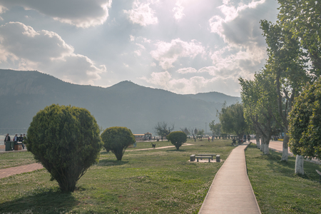 Landscape of Kunming Garden, Chinaのeditorial素材