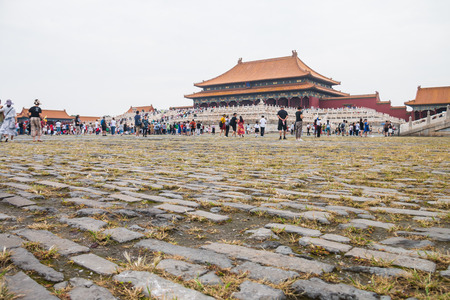 Forbidden City in Beijing, Chinaのeditorial素材
