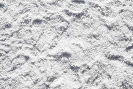 Close-up salt pool of large saltの写真素材