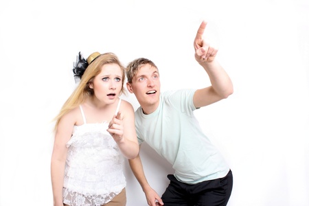 Look over there    の写真素材