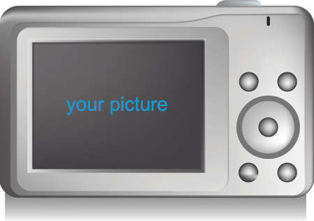 digital camera のイラスト素材