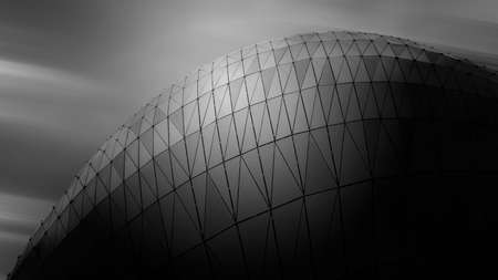 shenzhen building in black and whiteのeditorial素材