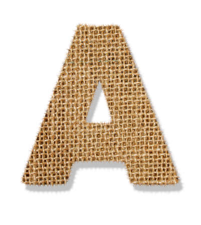 The letter Aの写真素材