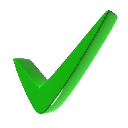 green check markの写真素材