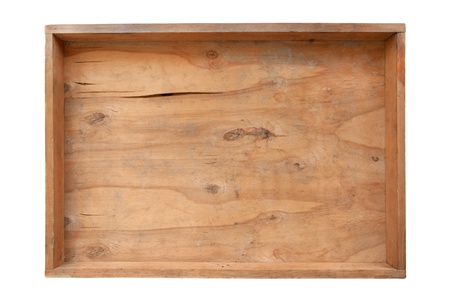 old dirty empty wooden  box の写真素材