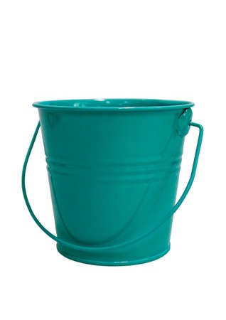 green bucket waterの写真素材