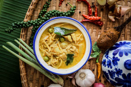 beet green curryの写真素材