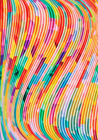 Colorful abstract background.Vector illustration in vibrant colors.のイラスト素材
