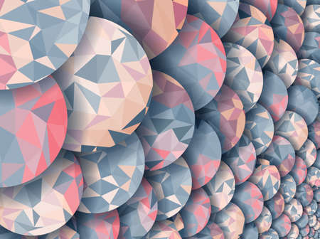 Abstract background with geometric shapes.Vector  illustration.のイラスト素材