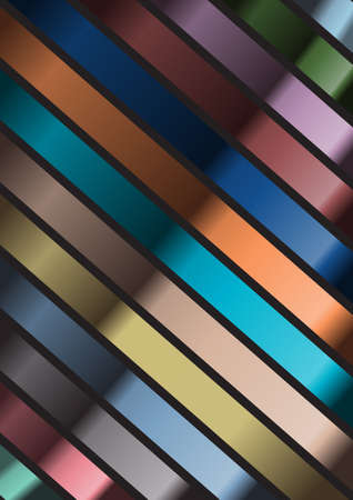 Colorful background with stripes .Vector illustration.のイラスト素材