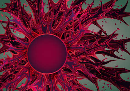 Abstract purple background with space for text.Vector illustration.のイラスト素材