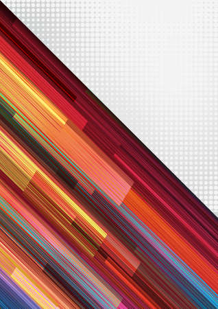 Abstract colorful background with copy space.Vector illustration in vibrant colors.のイラスト素材
