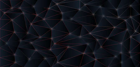 Dark background with a geometric pattern.Vector illustration.