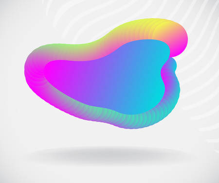 Bright background with an abstract colored frame.Vector illustration.のイラスト素材
