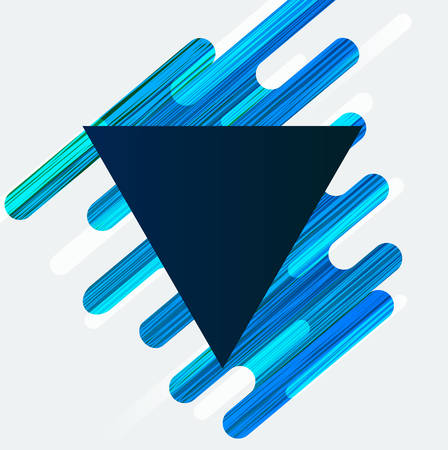 Abstract background with a triangle.Vector illustration.のイラスト素材