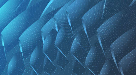 Blue background with abstract pattern.Vector illustration design for presentation, banner, cover, web.のイラスト素材