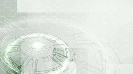 Bright futuristic background.Vector graphic design for banner, website, poster.のイラスト素材