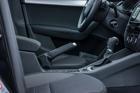 car interior side viewの写真素材