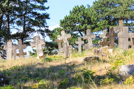 ancient graveyardのeditorial素材